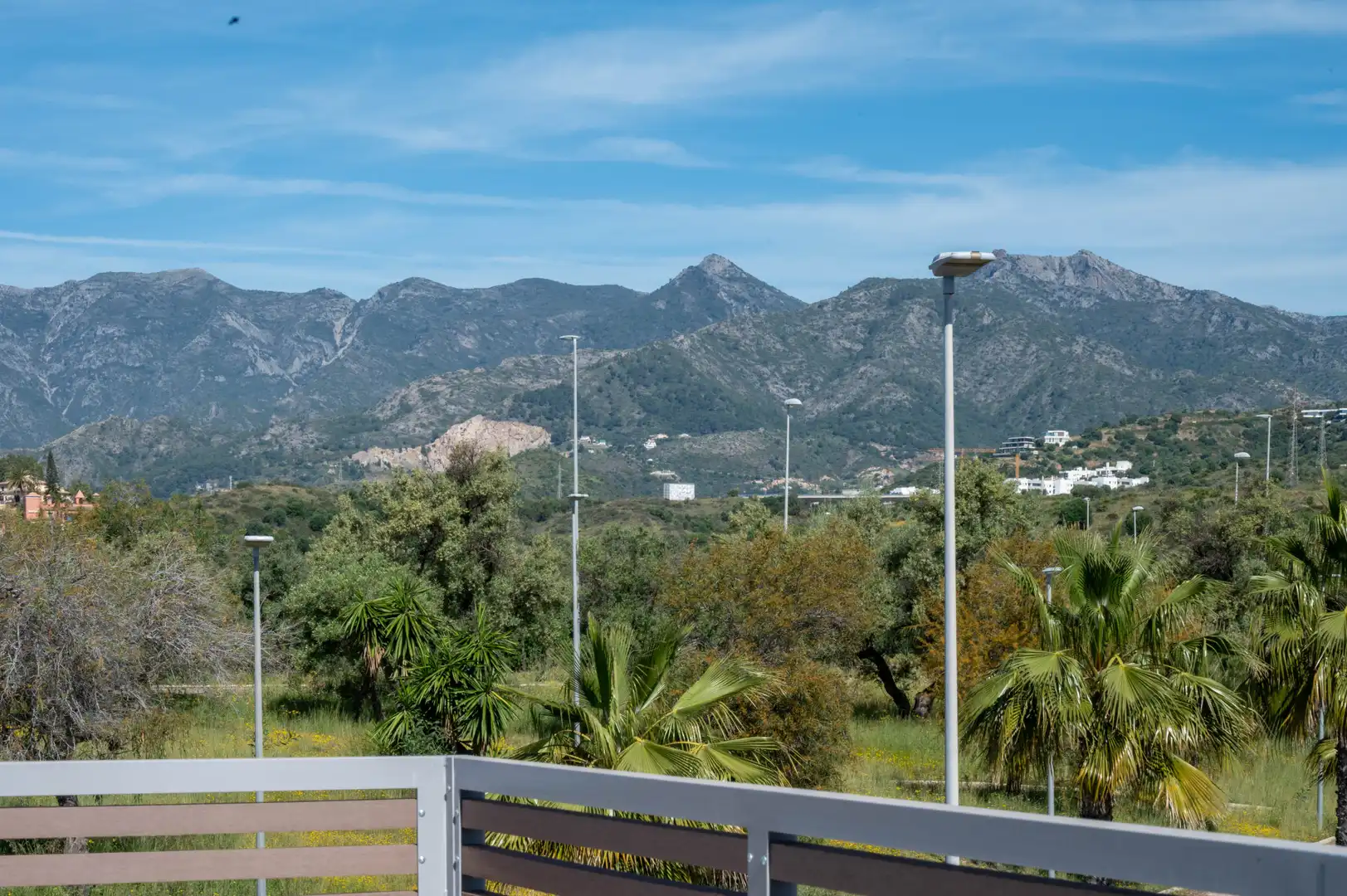Exterior view of Attic for rent in Marbella  with Air Conditioner, Terrace and Storage room
