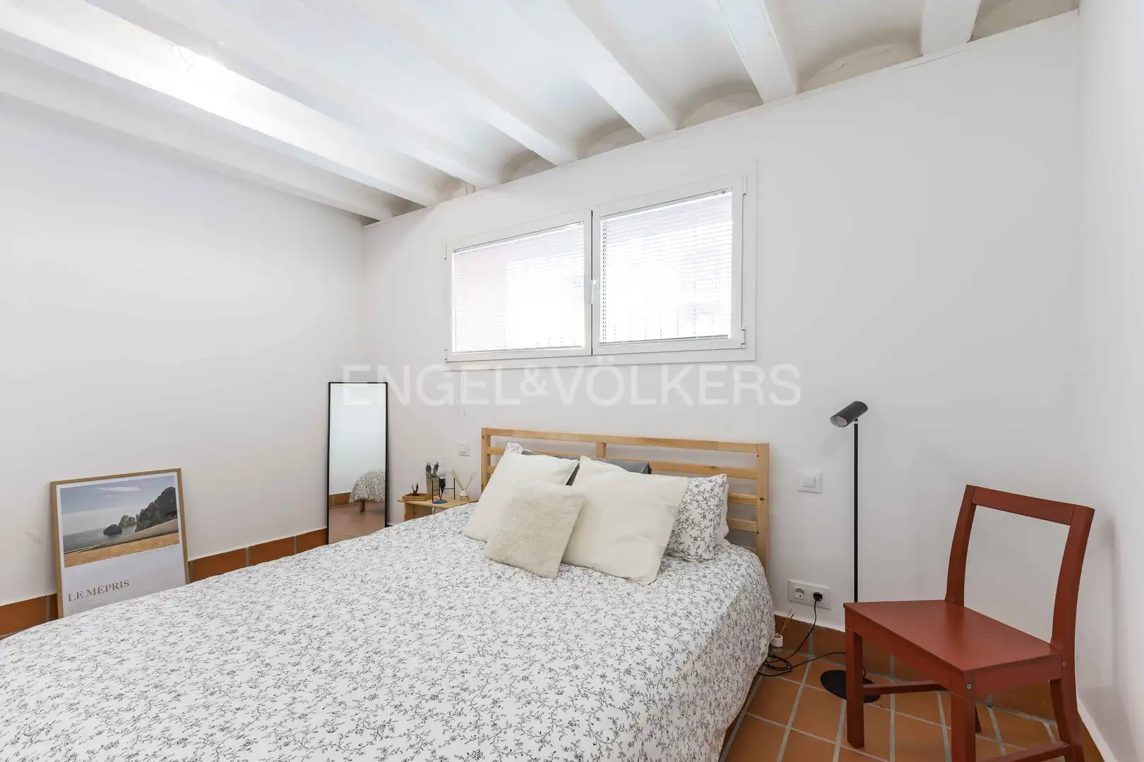 Schlafzimmer von Wohnung zum Verkauf in Barcelona mit Klimaanlage, Heizung und Abstellraum