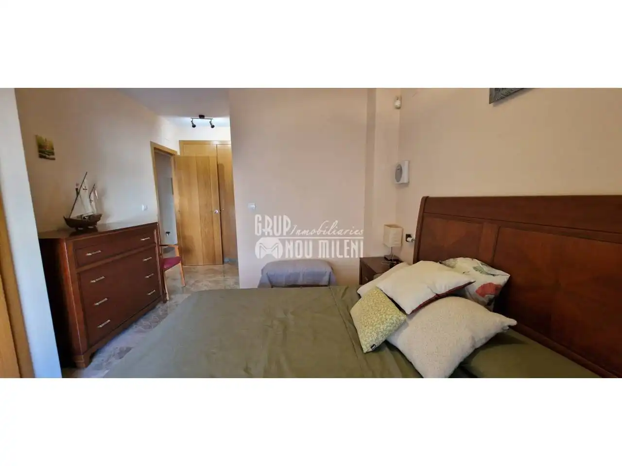 Bedroom of Flat for rent in Catarroja  with Air Conditioner, Heating and Terrace