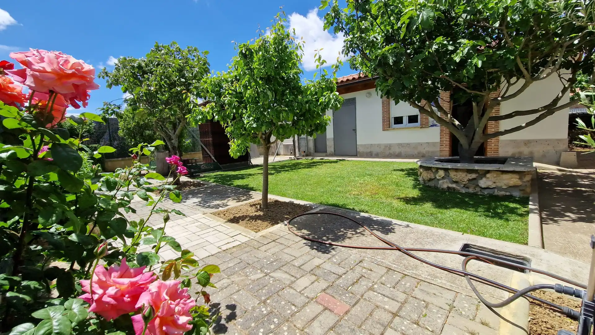 Jardín de Casa o chalet en venta en Carrión de los Condes con Calefacción, Jardín privado y Terraza