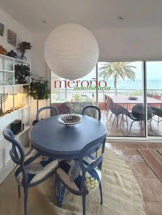 Menjador de Apartament de lloguer en Santa Pola amb Terrassa i Moblat