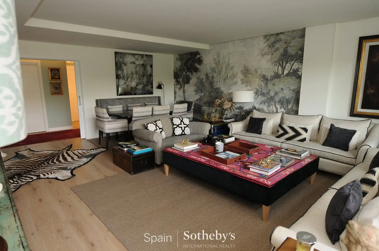 Sala de estar de Apartamento en venta en La Moraleja con Aire acondicionado, Terraza y Trastero