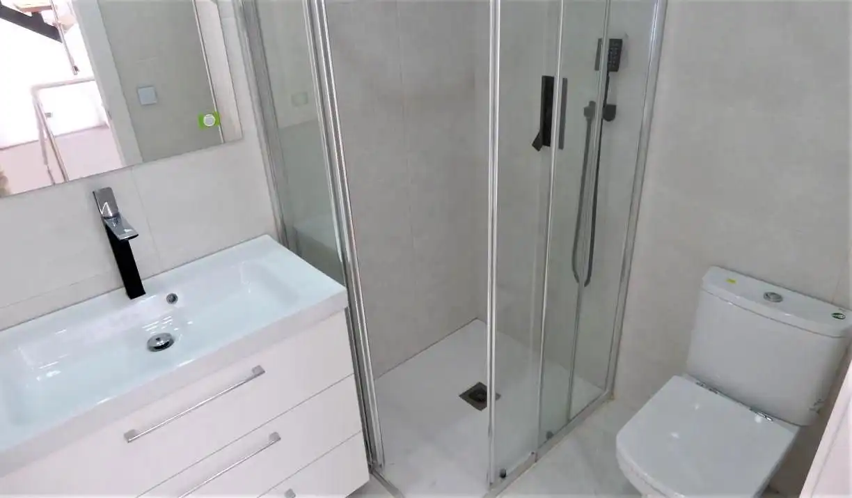 Baño de Casa o chalet en venta en La Nucia con Aire acondicionado, Terraza y Piscina