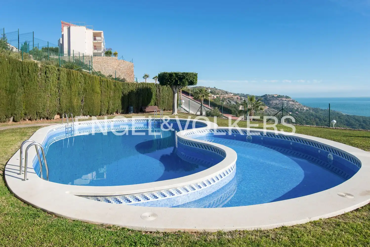 Piscina de Apartament de lloguer en Oropesa del Mar / Orpesa amb Aire condicionat, Calefacció i Terrassa