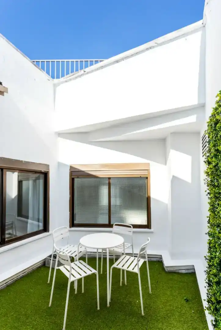 Terraza de Ático de alquiler en Barrio de Salamanca