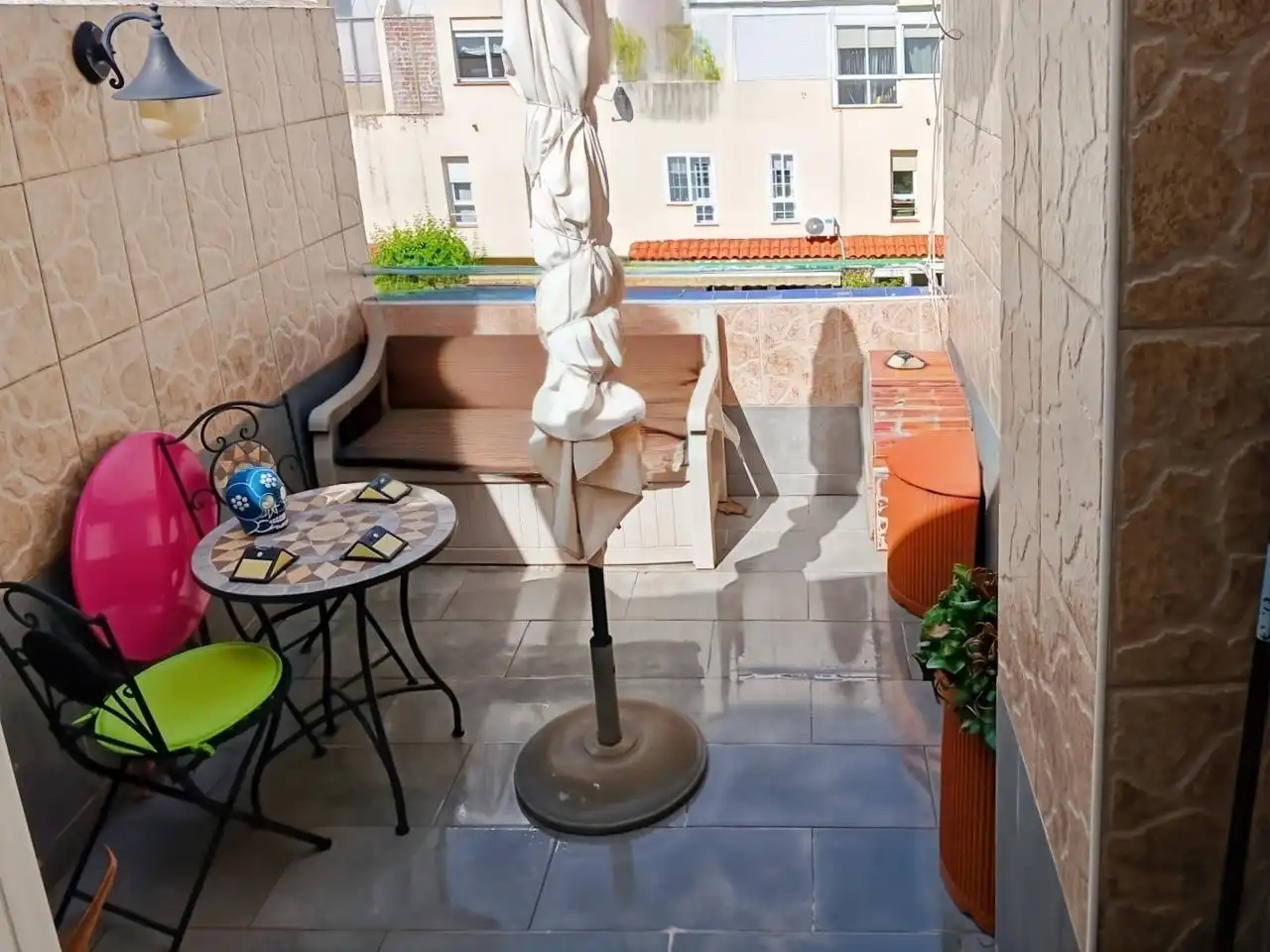 Terraza de Dúplex en venta en Rivas-Vaciamadrid con Aire acondicionado, Calefacción y Parquet