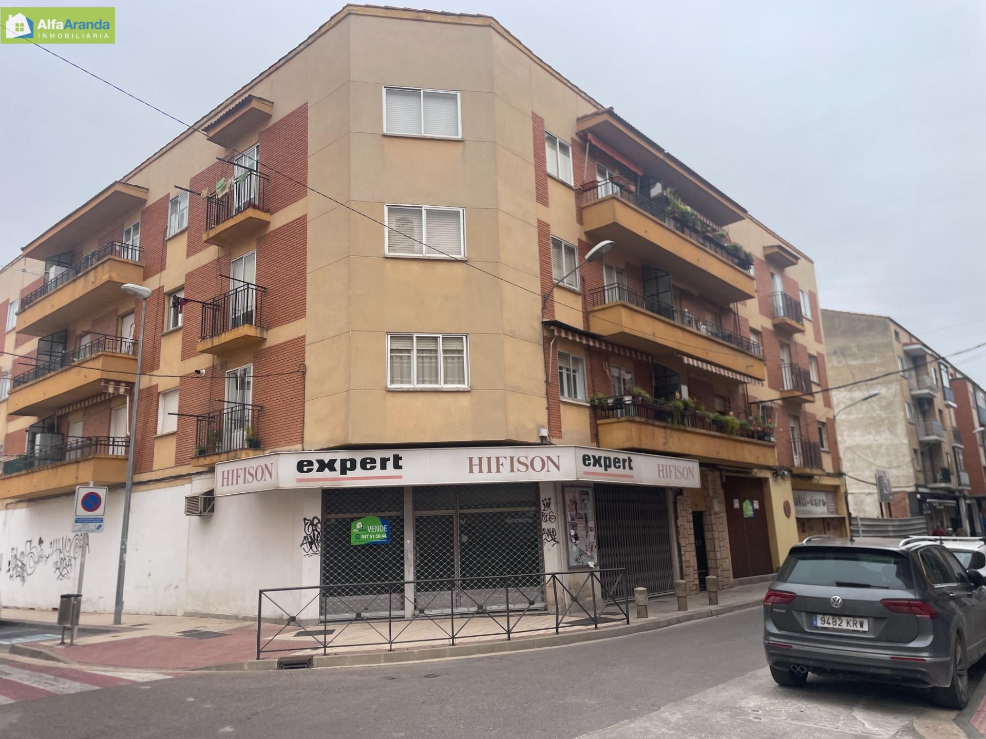 Vista exterior de Piso en venta en Aranda de Duero con Calefacción