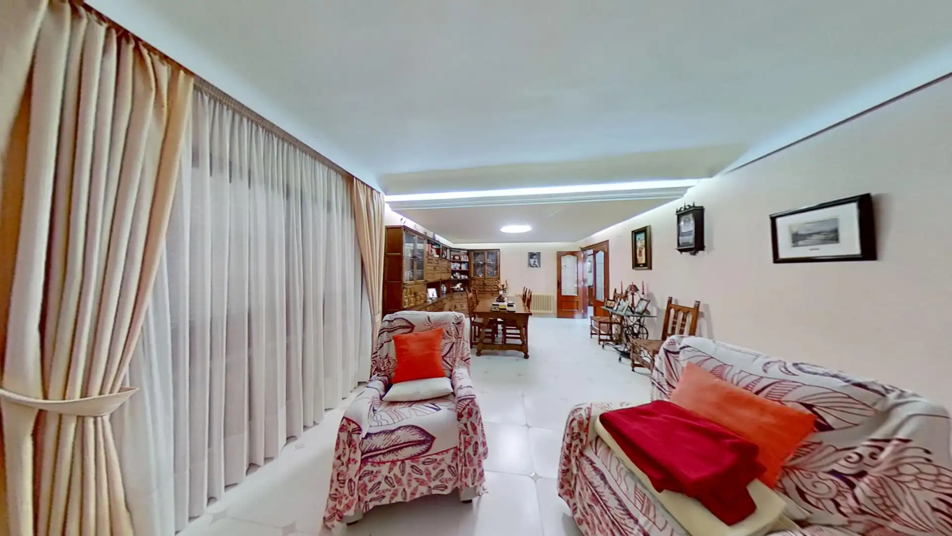 Sala d'estar de Casa o xalet en venda en Vinaròs amb Calefacció, Jardí privat i Terrassa