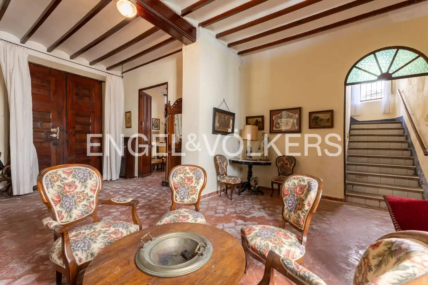 Sala d'estar de Casa adosada en venda en Pego amb Calefacció i Terrassa
