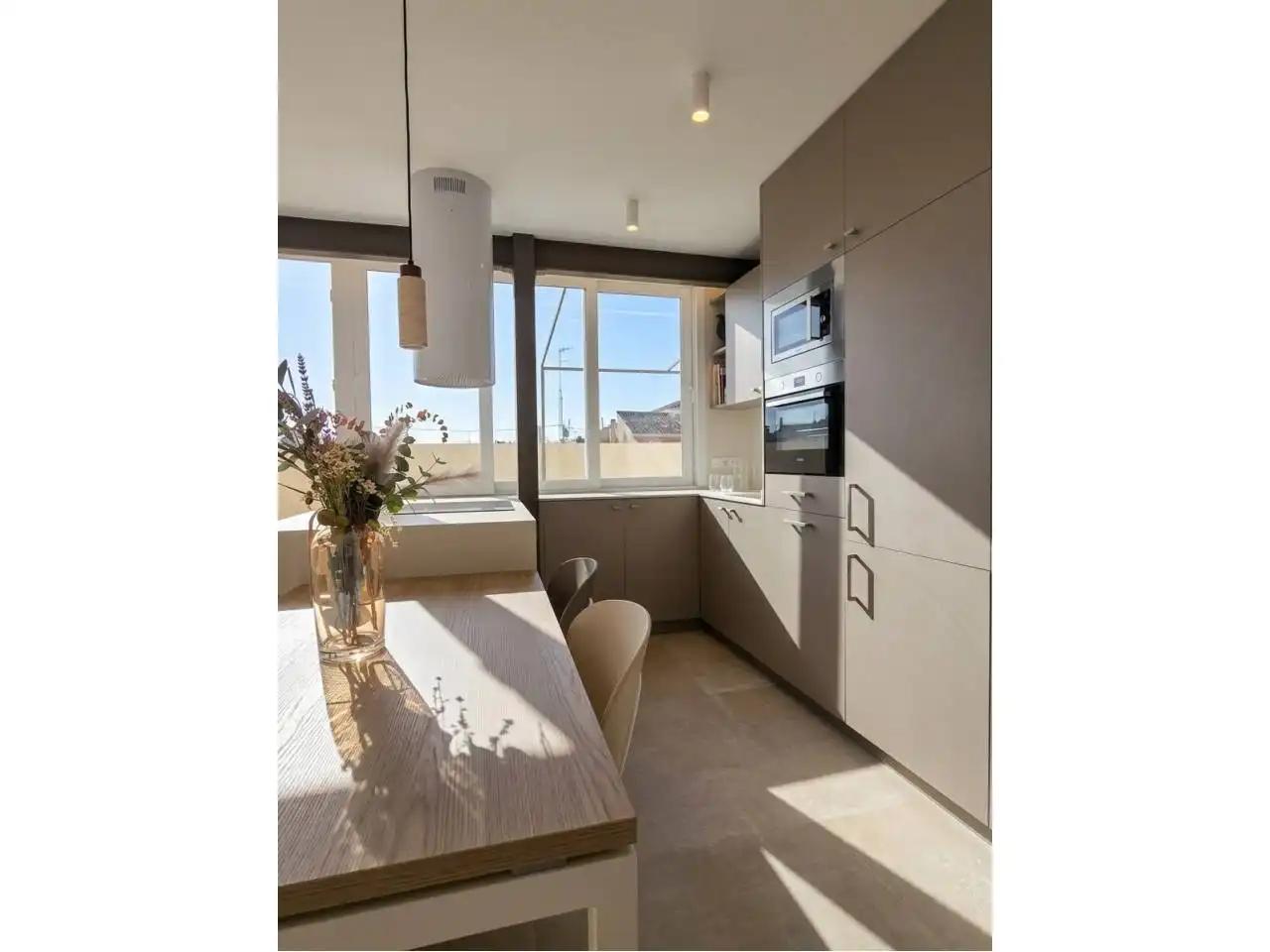 Cocina de Ático en venta en Valencia con Aire acondicionado, Calefacción y Terraza