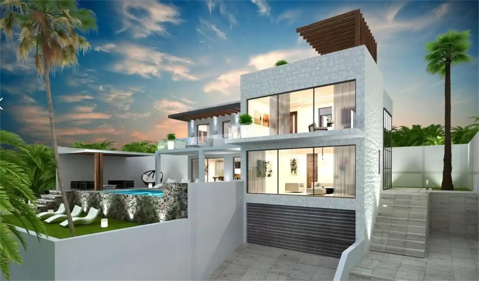 Exterior view of Land for sale in Casares