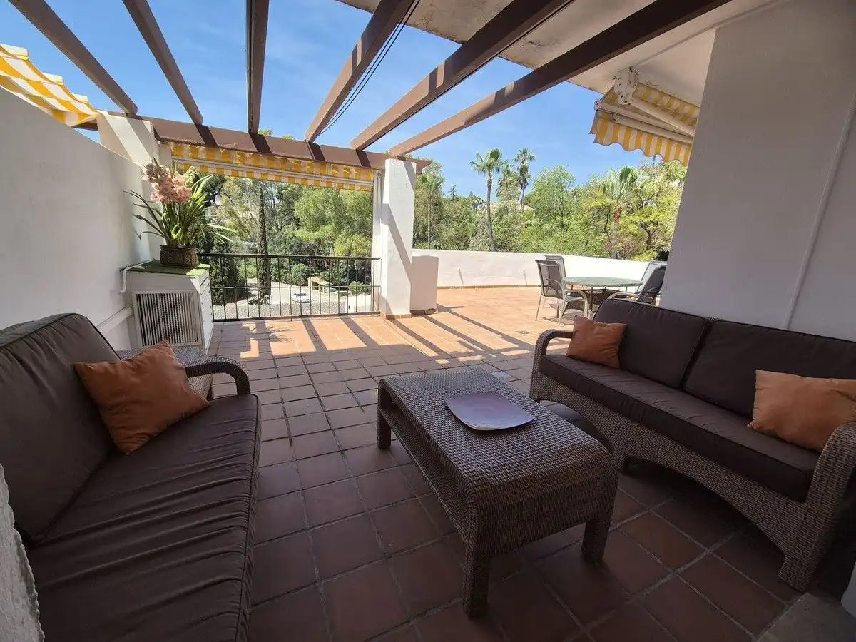 Terrassa de Apartament de lloguer en Marbella amb Aire condicionat, Calefacció i Terrassa