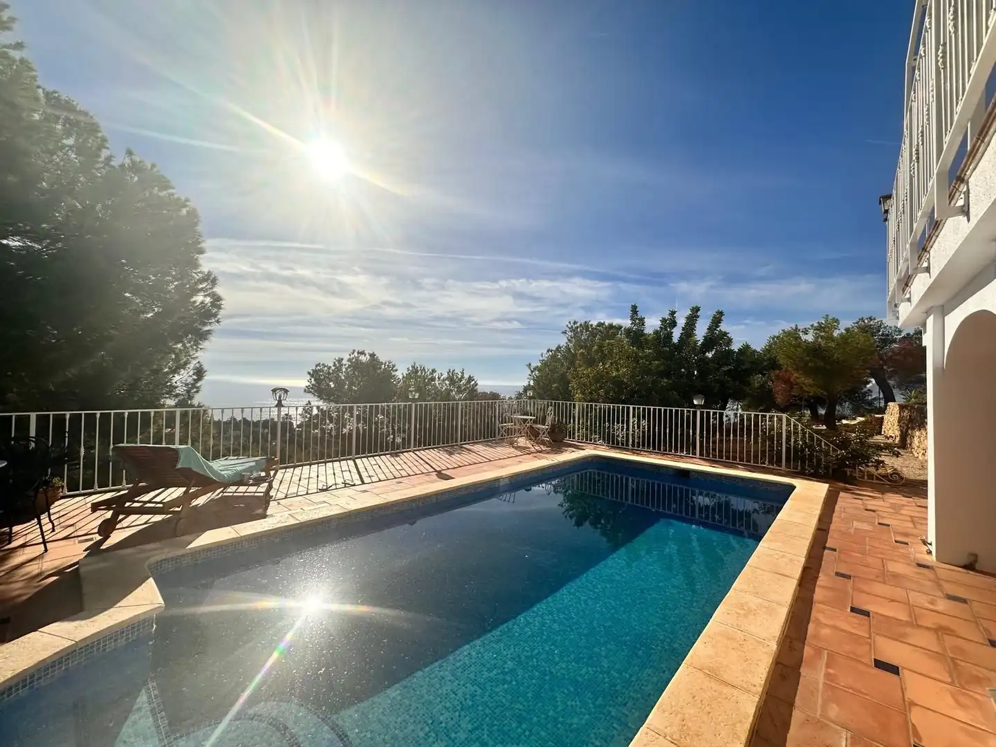 Piscina de Casa o chalet de alquiler en Altea con Aire acondicionado, Calefacción y Jardín privado