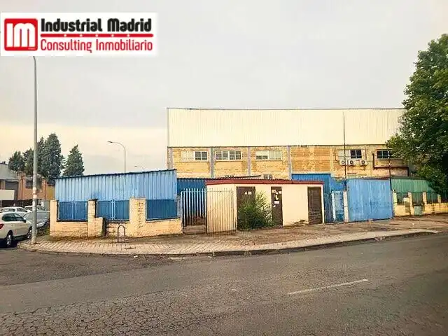 Vista exterior de Nau industrial en venda en Arganda del Rey