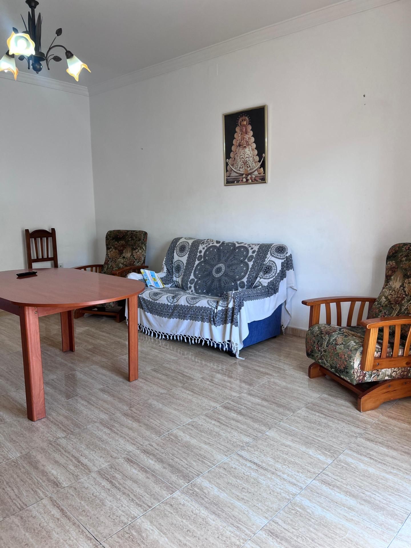 Living room of House or chalet to rent in Guillena  with Air Conditioner, Terrace and Furnished