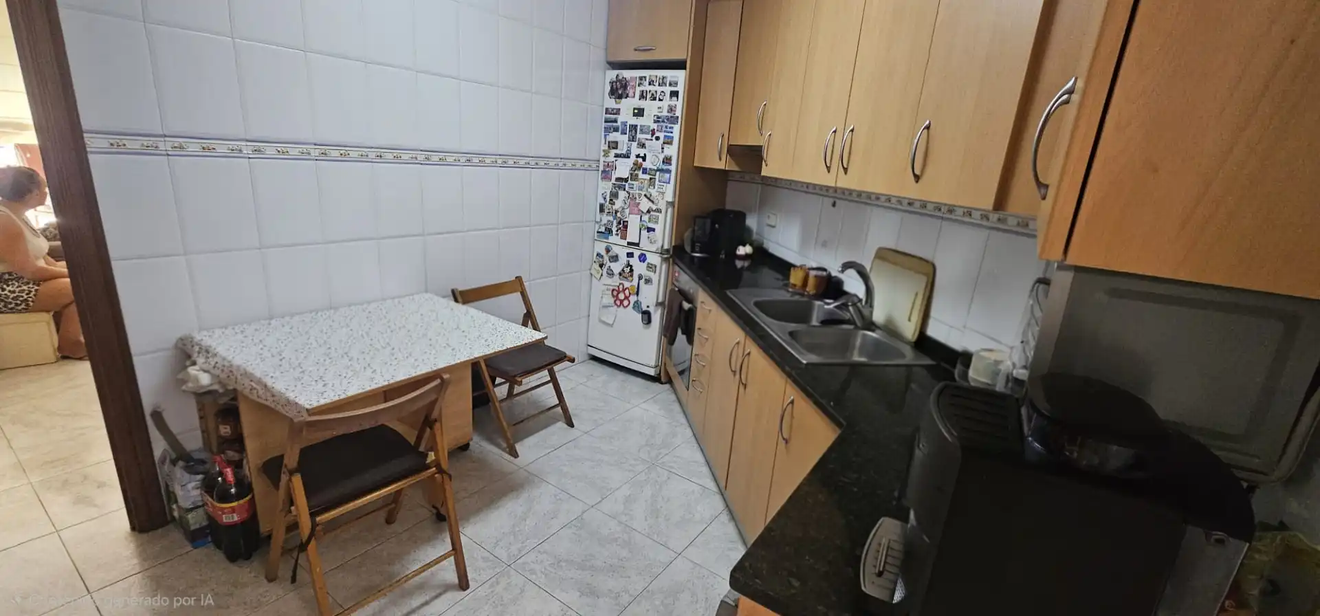 Kitchen of Flat for sale in Mataró  with Heating, Storage room and Balcony