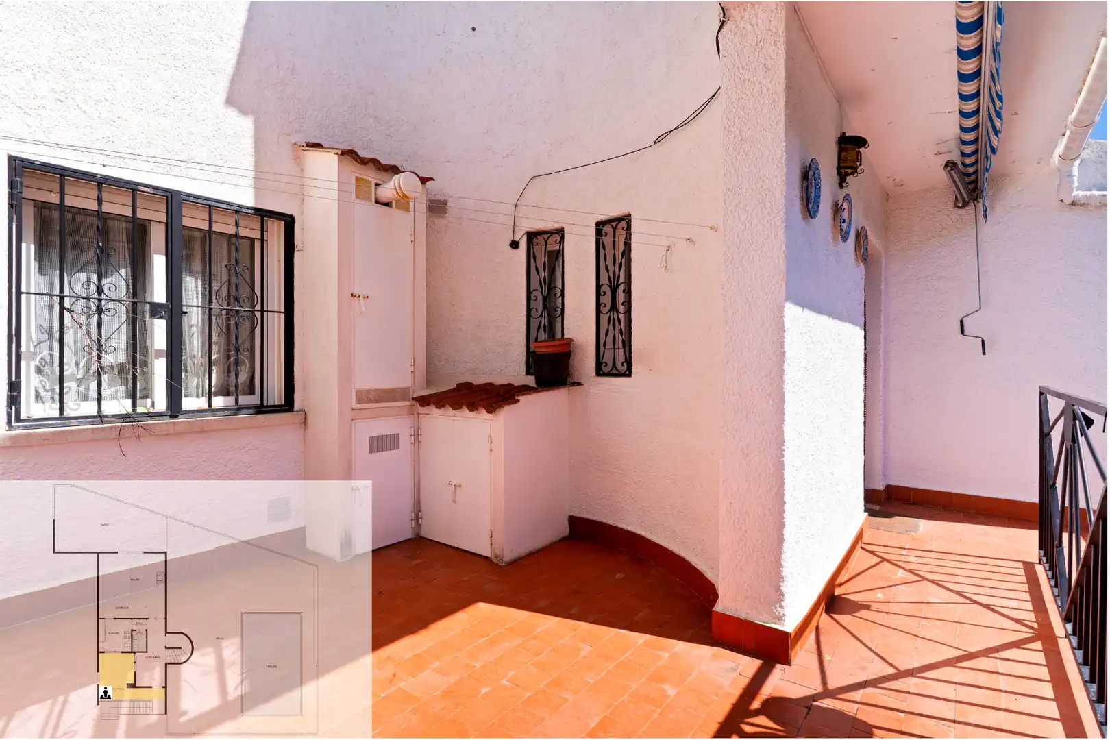 Exterior view of Houses for sale in Villanueva de Perales  with Heating, Private garden and Terrace