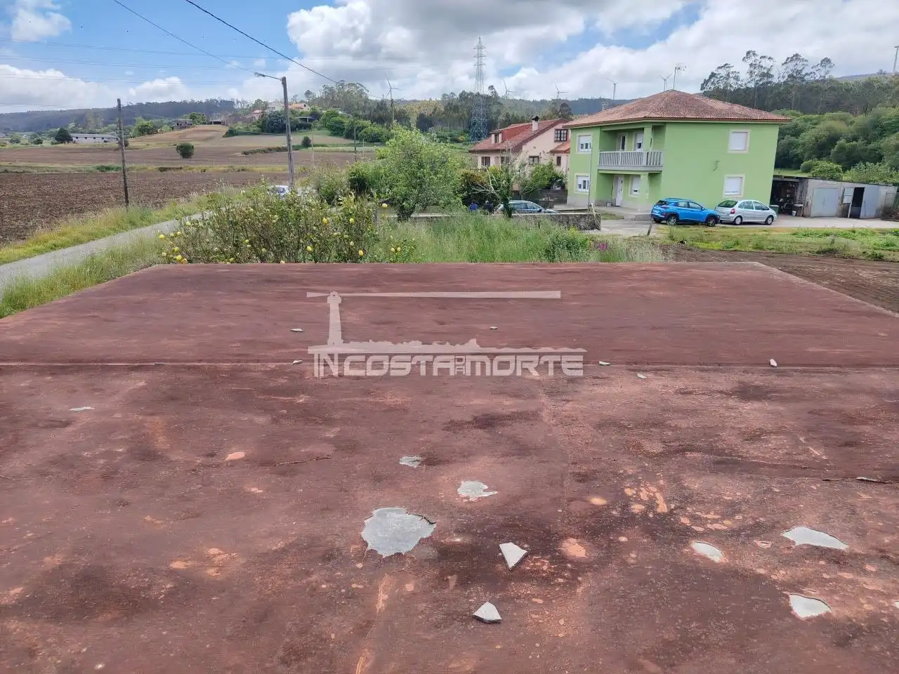 Vista exterior de Casa o chalet en venta en Muxía con Jardín privado