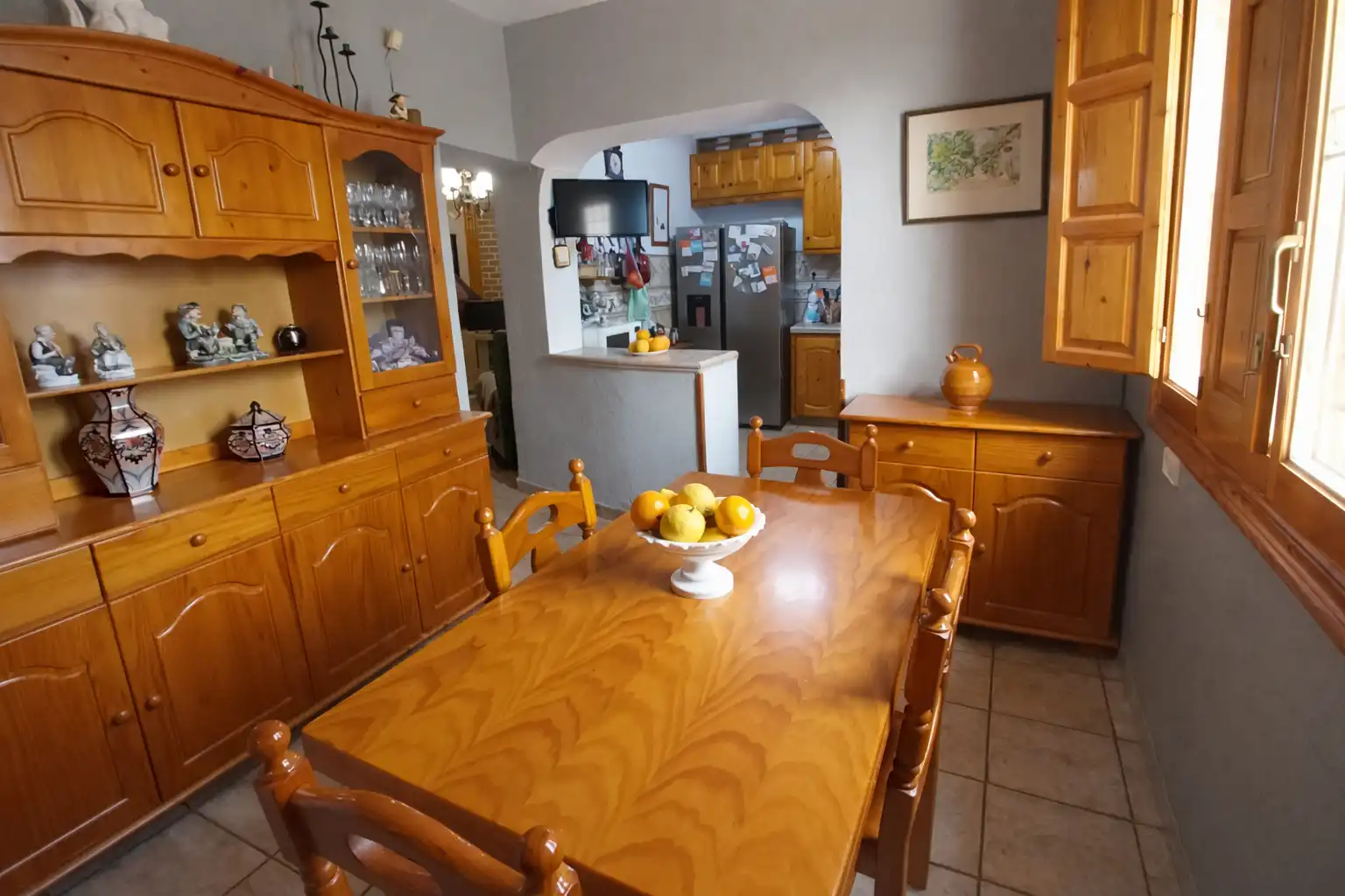 Cuina de Casa o xalet en venda en Vila-real amb Aire condicionat, Calefacció i Jardí privat
