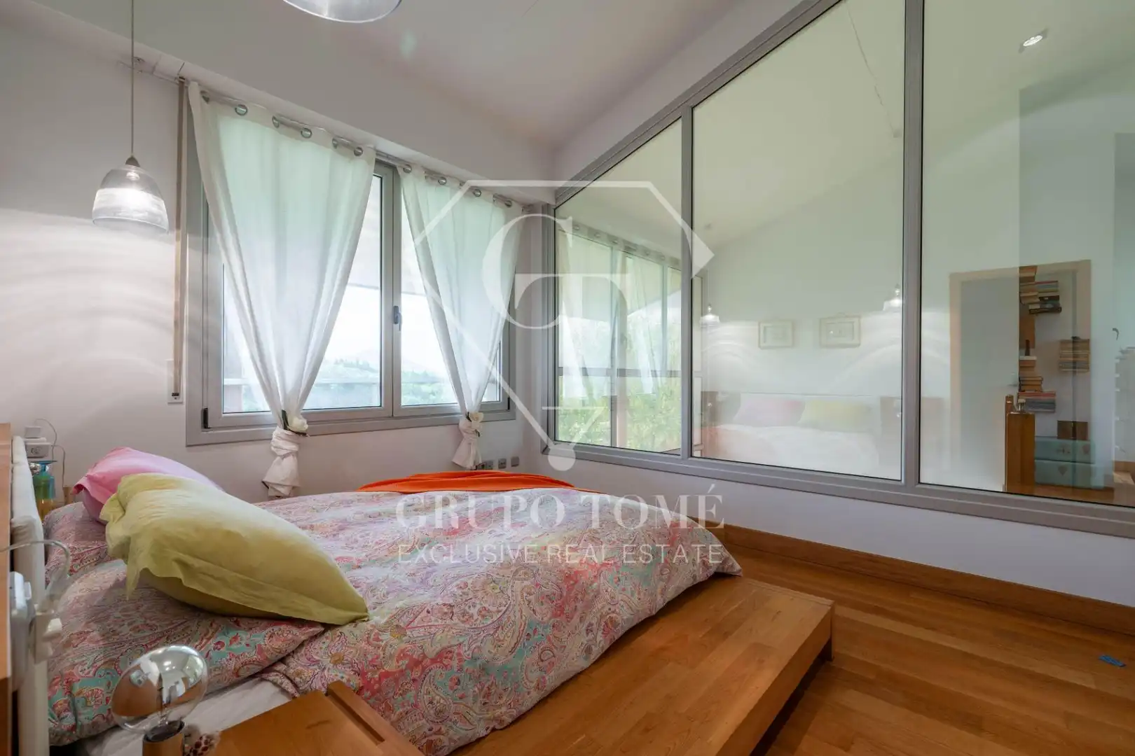 Schlafzimmer von Einfamilien-Reihenhaus zum Verkauf in Donostia - San Sebastián  mit Heizung, Privatgarten und Terrasse