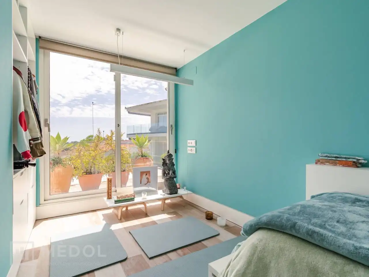 Habitación de Casa adosada en venta en Tarragona con Aire acondicionado, Calefacción y Jardín privado