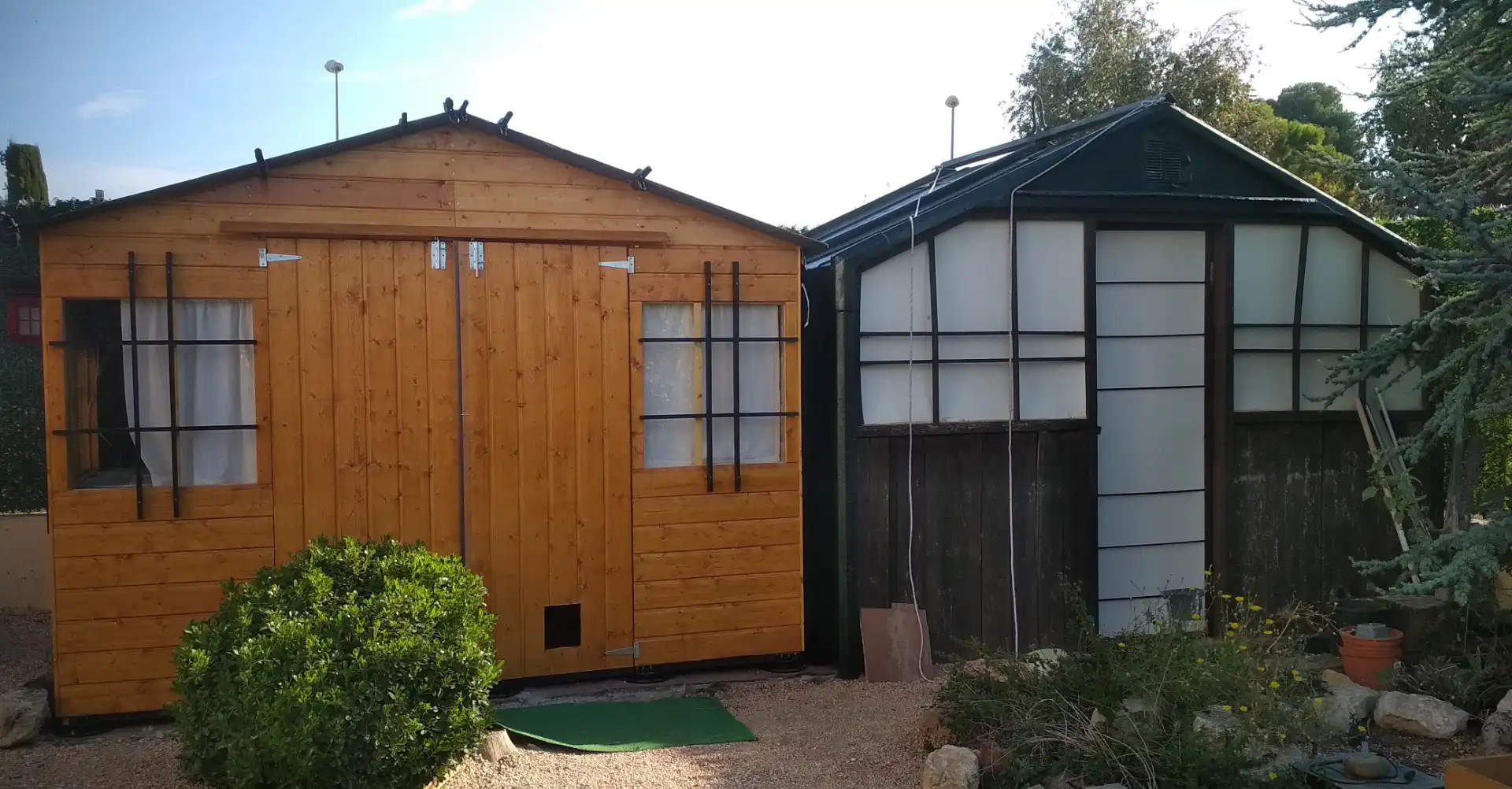 Exterior view of Detached homes for sale in Les Borges Blanques  with Air Conditioner, Heating and Private garden