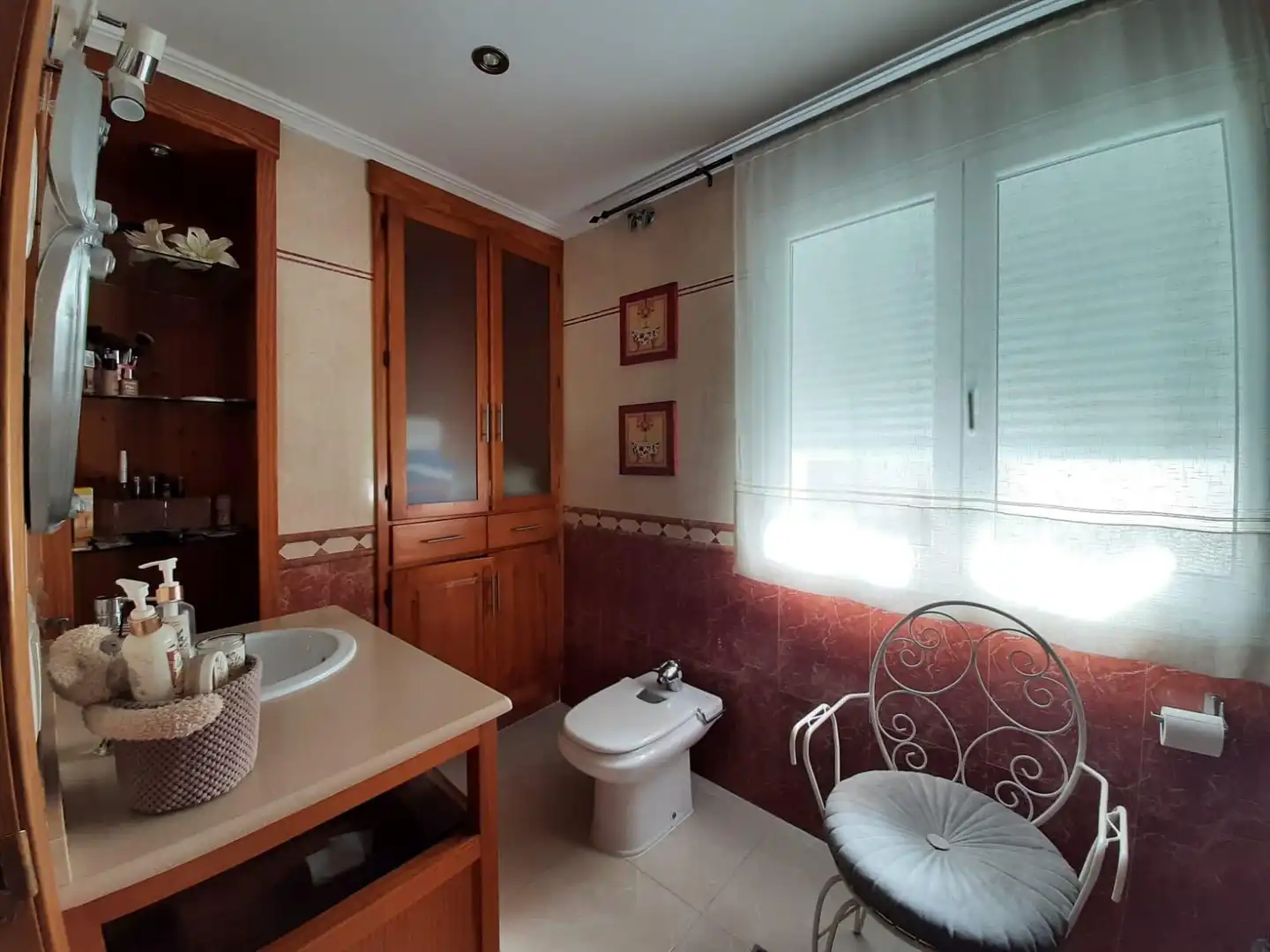 Badezimmer von Wohnung zum Verkauf in Casar de Cáceres mit Klimaanlage, Terrasse und Balkon