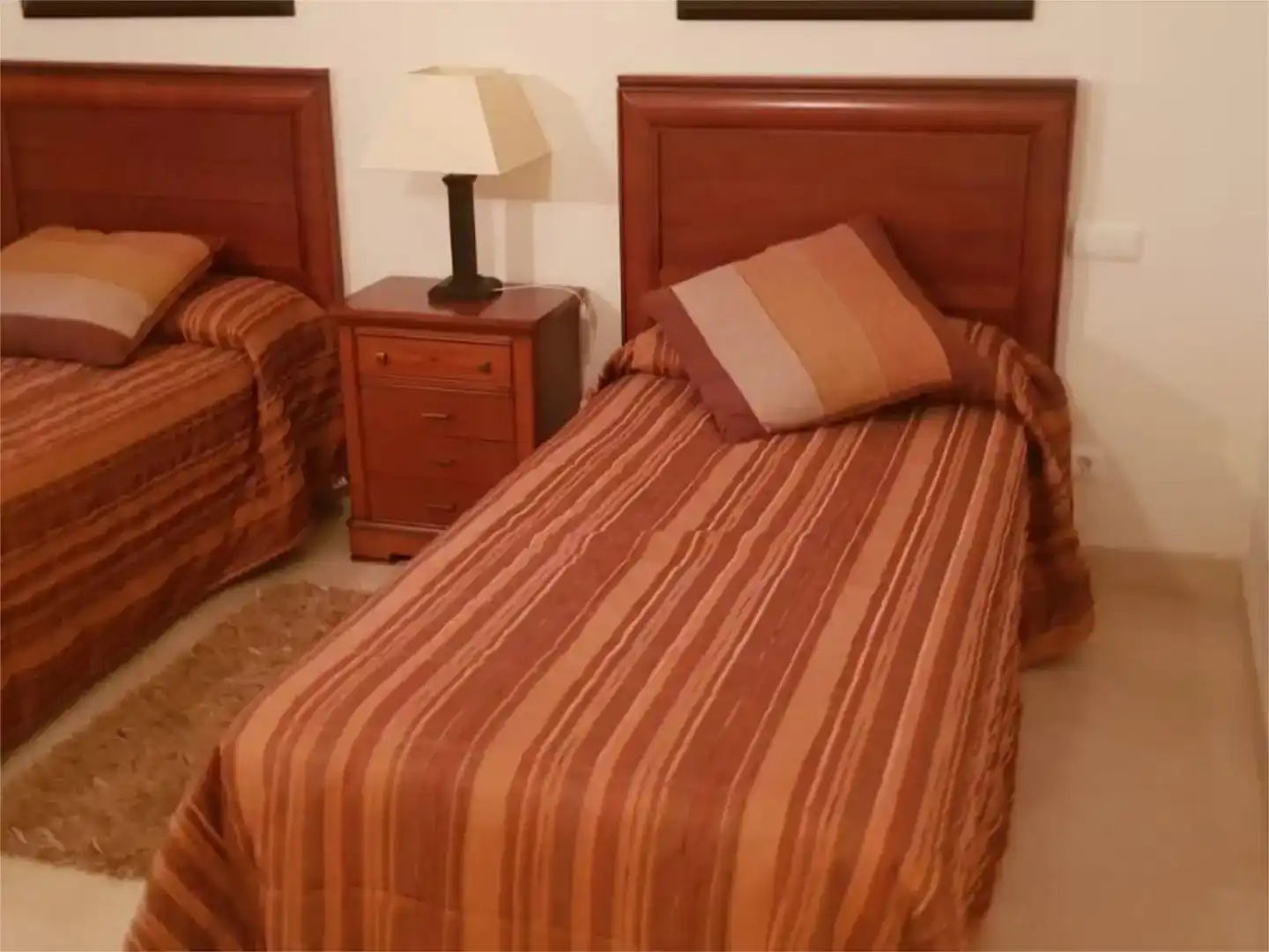 Bedroom of Flat for rent in Marbella  with Air Conditioner, Swimming Pool and Balcony