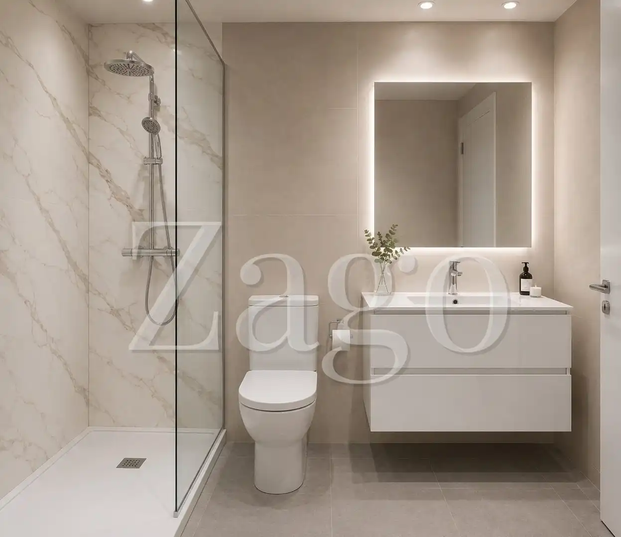 Baño de Casa adosada en venta en Mazarrón Casco Urbano