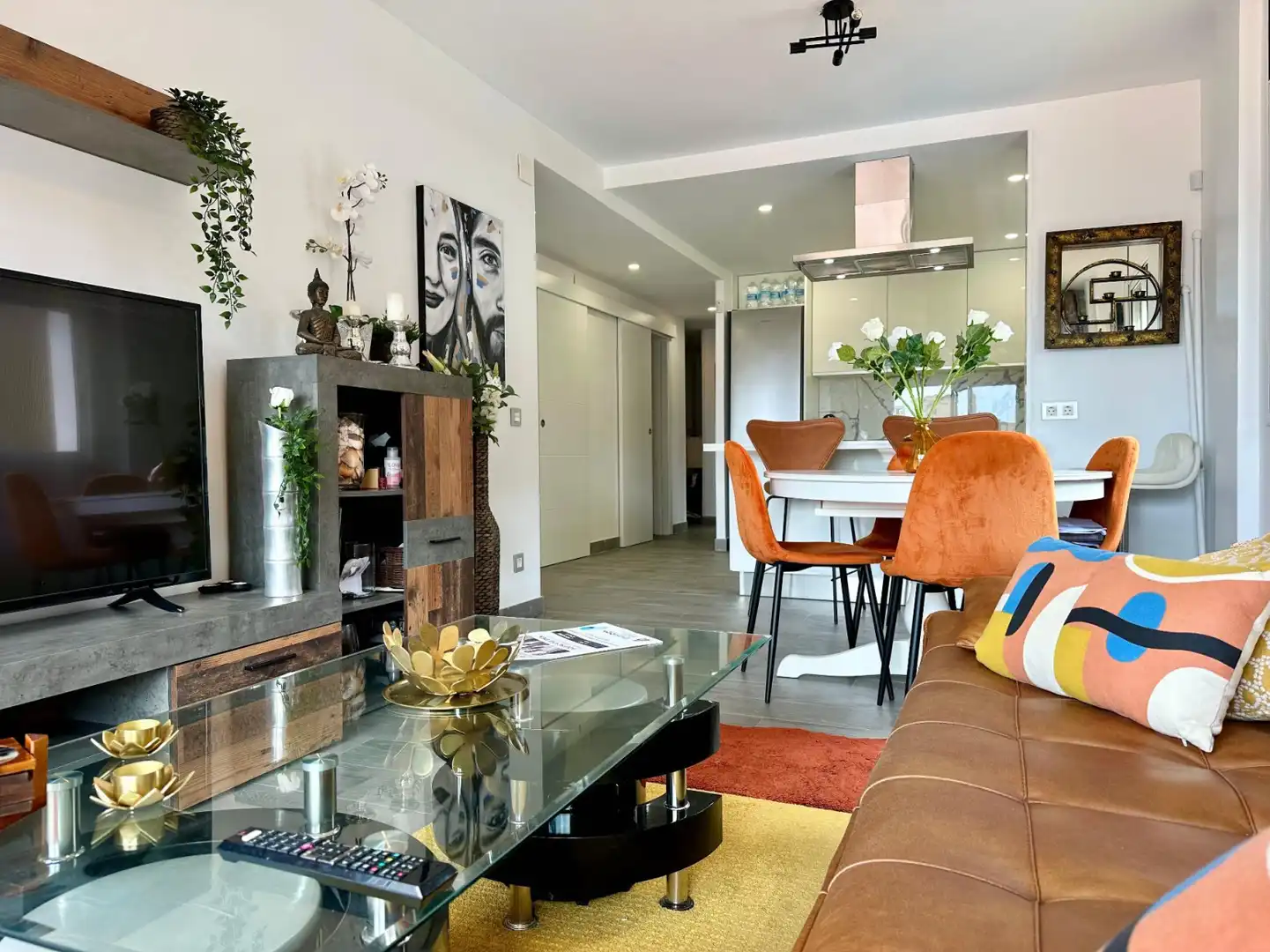 Sala de estar de Ático en venta en Calafell con Aire acondicionado, Calefacción y Terraza
