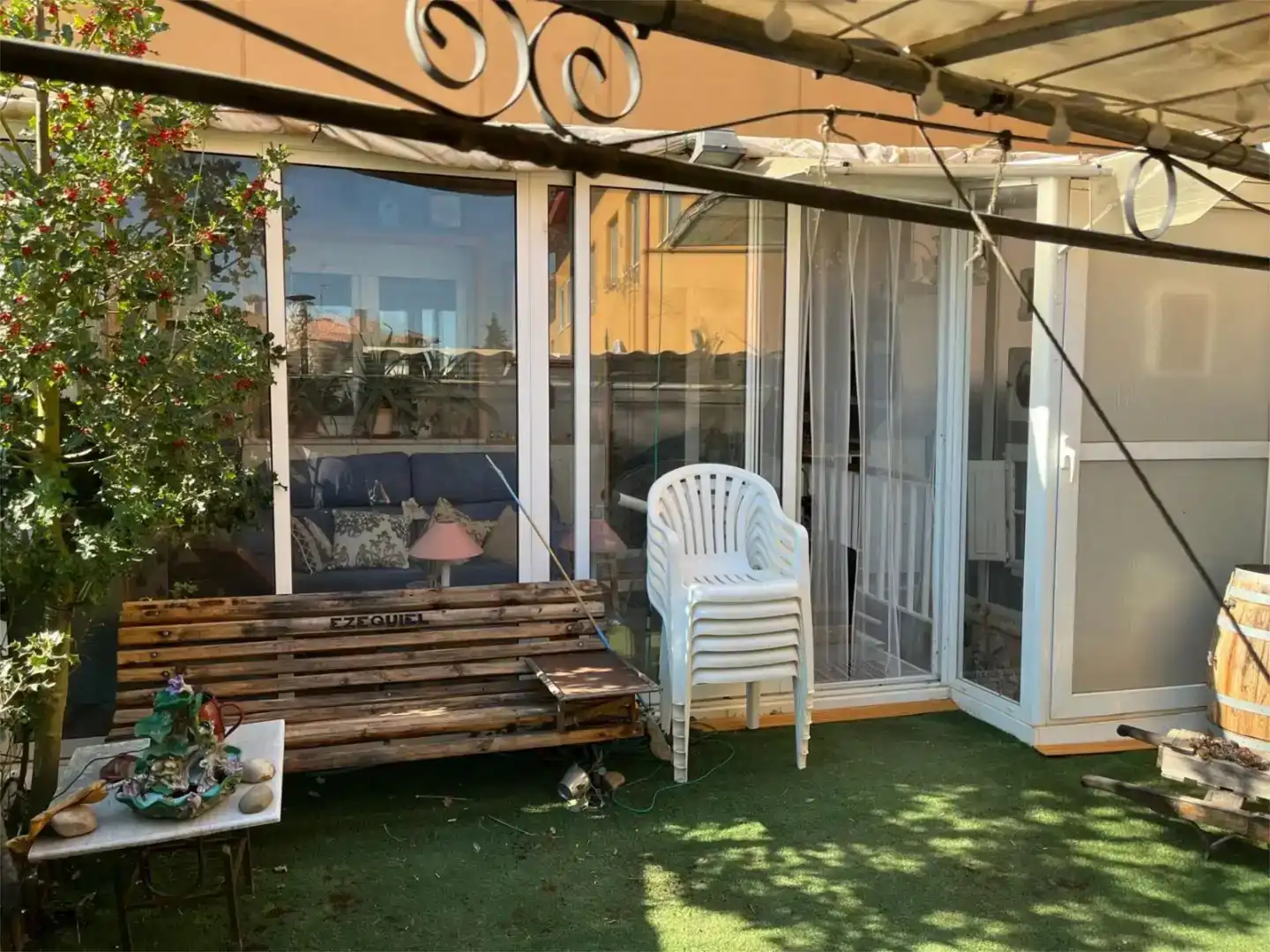 Terrassa de Pis en venda en Modúbar de la Emparedada amb Jardí privat, Parquet i Traster