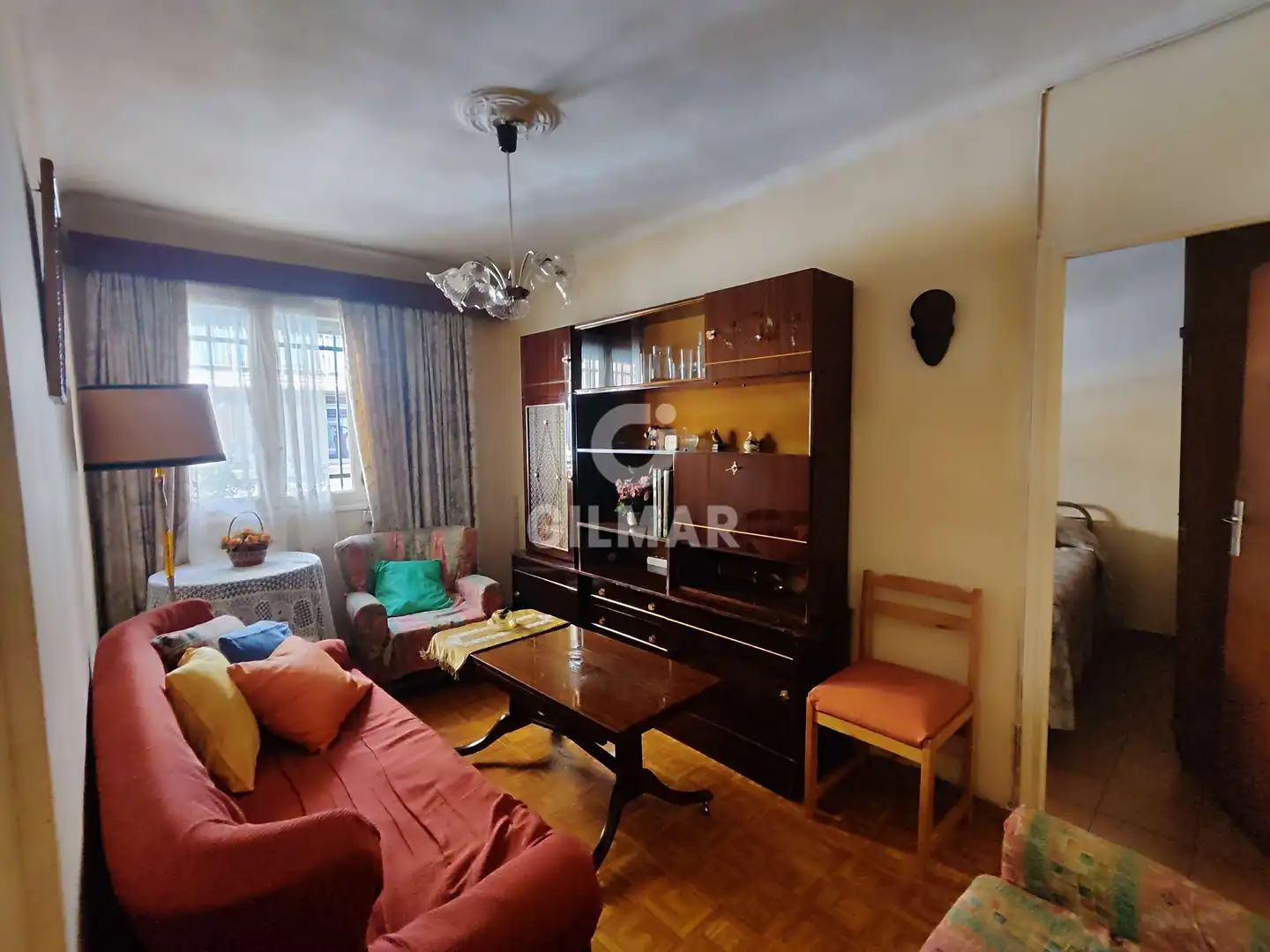 Sala de estar de Piso en venta en  Madrid Capital