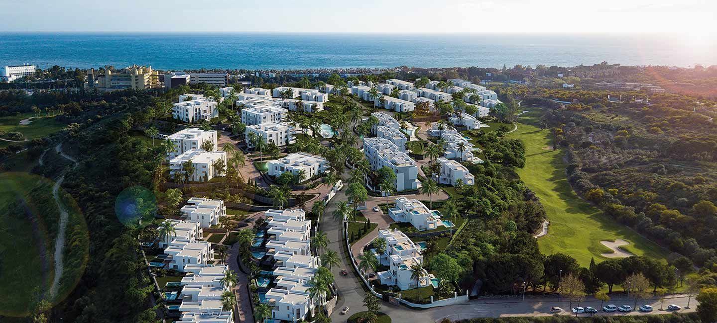 Exterior view of Flat for sale in Marbella  with Air Conditioner, Heating and Terrace