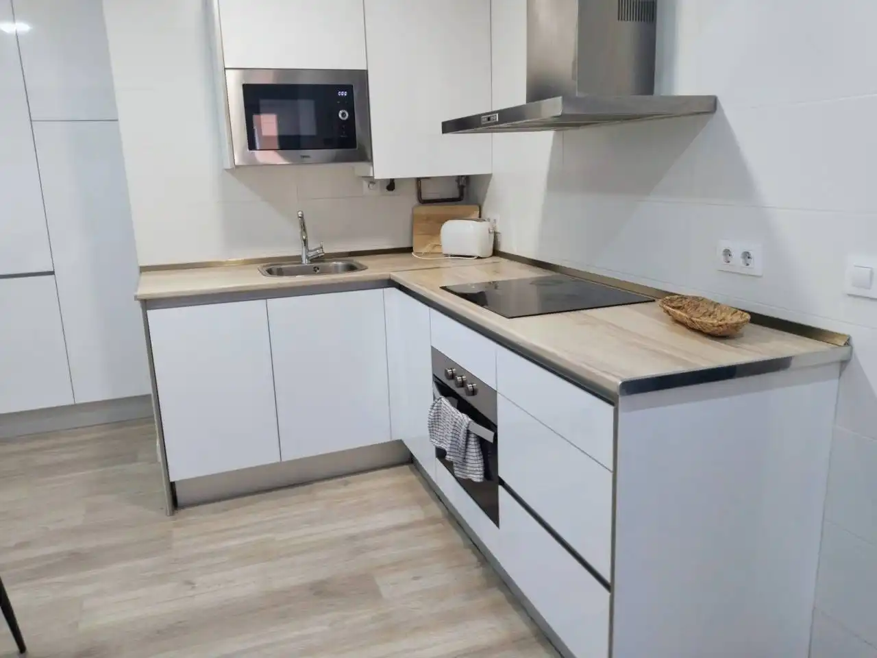 Kitchen of Flat for rent in Burgos  with Heating and Furnished