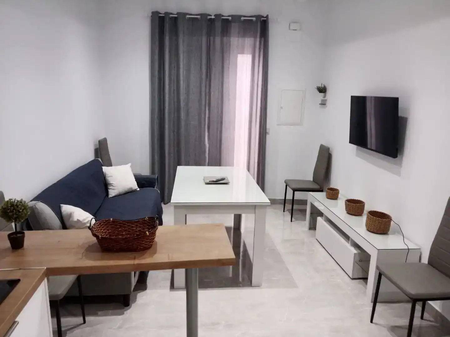 Sala d'estar de Casa adosada de lloguer en Navas de San Juan, Jaén