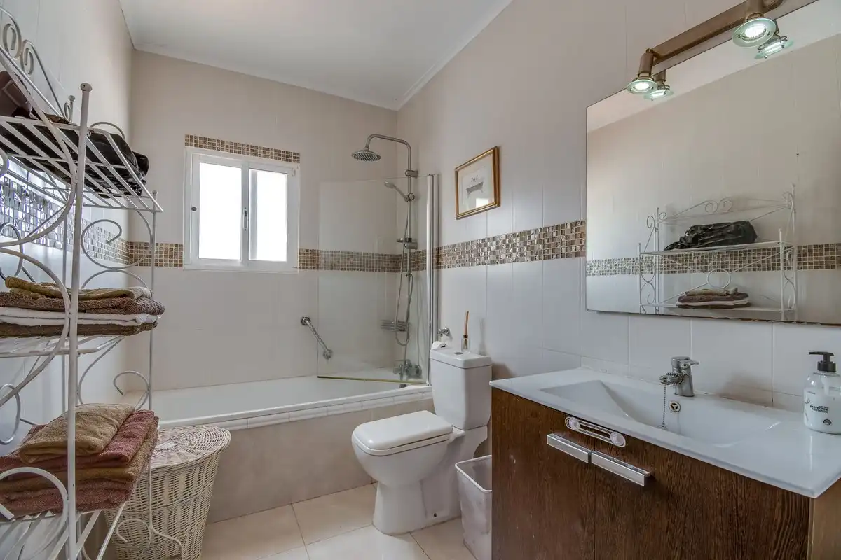 Bathroom of Houses for sale in Mijas  with Private garden, Terrace and Swimming Pool