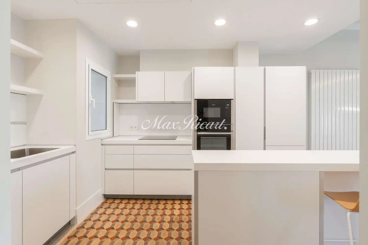 Kitchen of Flat for rent in Barcelona  with Air Conditioner, Heating and Storage room