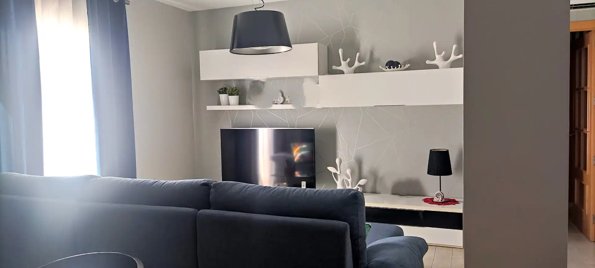 Living room of Flat for sale in Gibraleón  with Storage room and Balcony