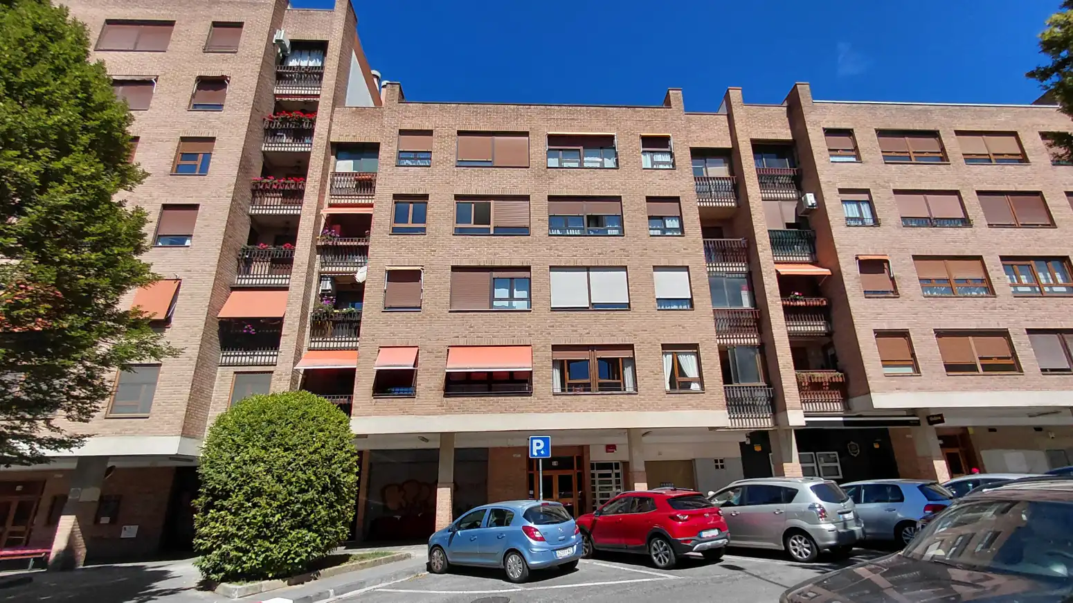 Exterior view of Flat for rent in Burlada / Burlata  with Heating