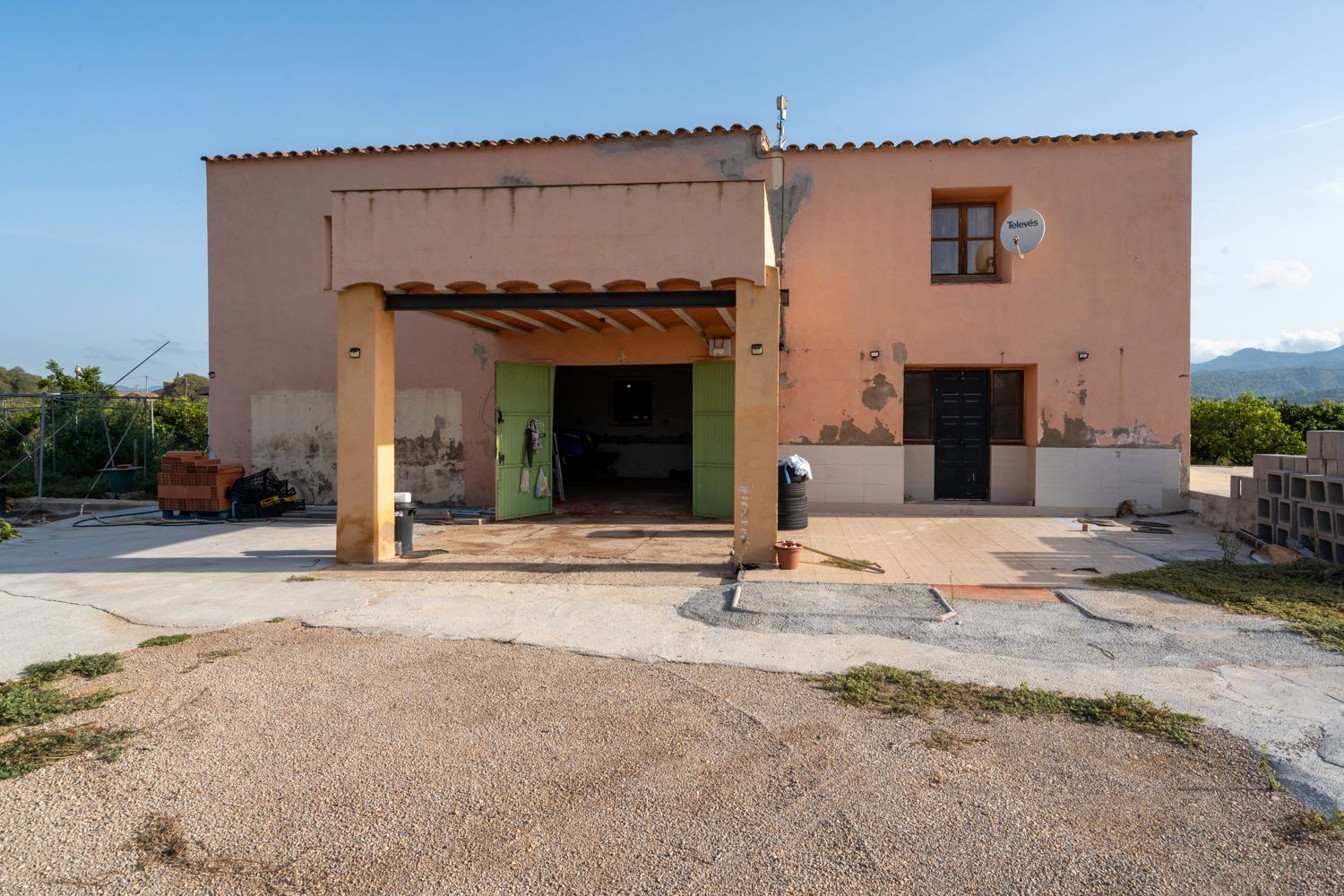 Vista exterior de Finca rústica en venda en Tortosa amb Jardí privat, Terrassa i Traster