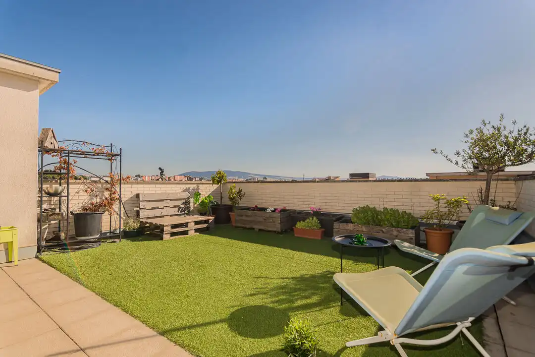 Terrassa de Àtic en venda en  Pamplona / Iruña amb Calefacció, Jardí privat i Terrassa
