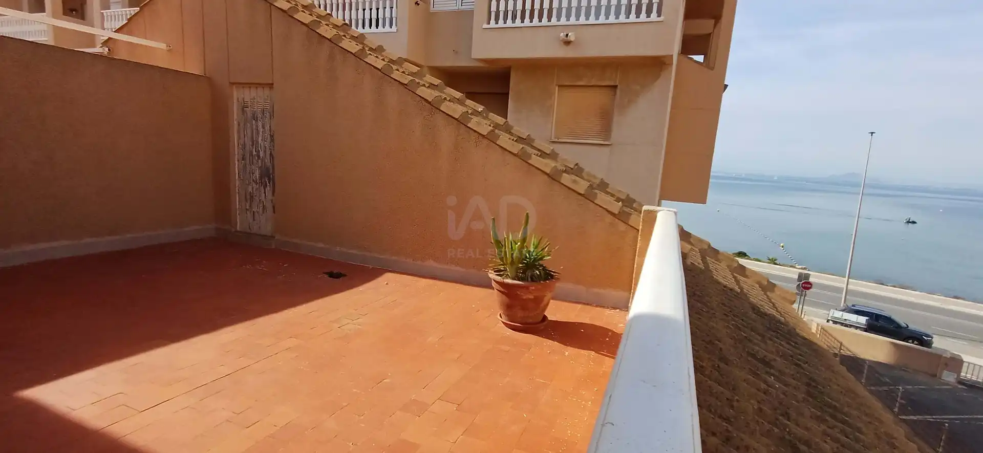 Terrasse von Maisonette zum Verkauf in La Manga del Mar Menor mit Heizung, Terrasse und Schwimmbad