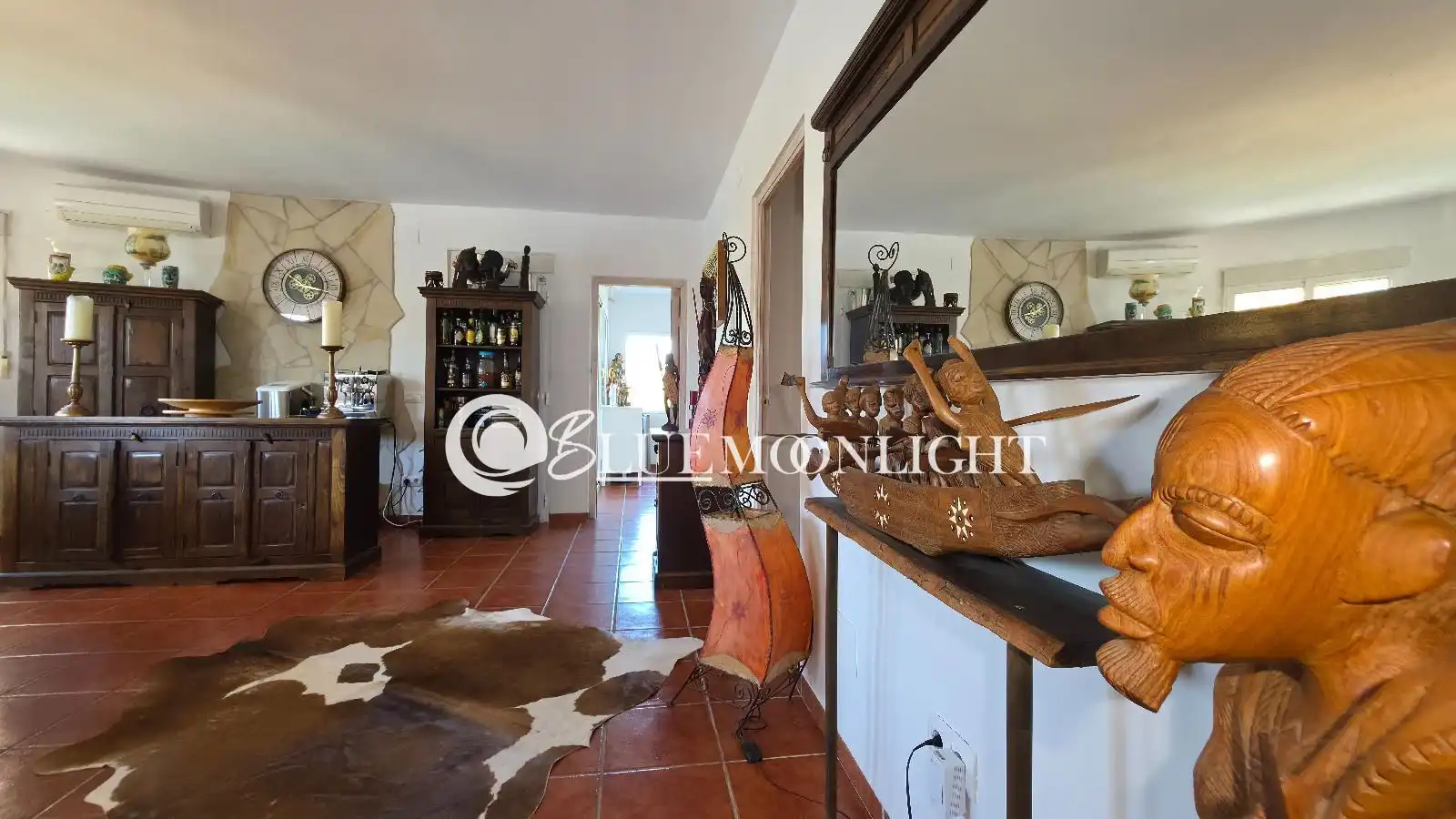 Living room of Houses for sale in Càlig  with Air Conditioner, Heating and Swimming Pool