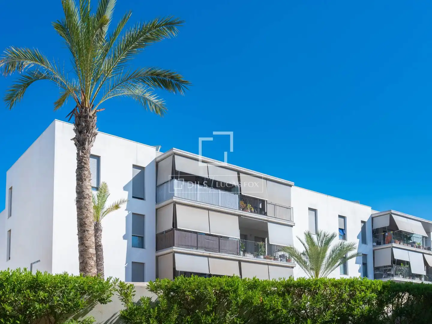 Vista exterior de Piso en venta en Santa Eulària des Riu con Aire acondicionado, Calefacción y Terraza