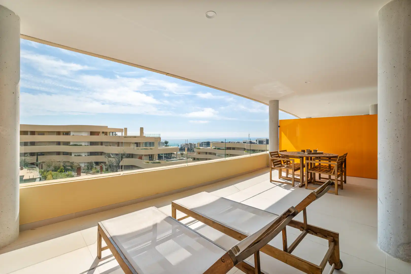Terrace of Apartments for rent in Fuengirola  with Air Conditioner, Heating and Terrace