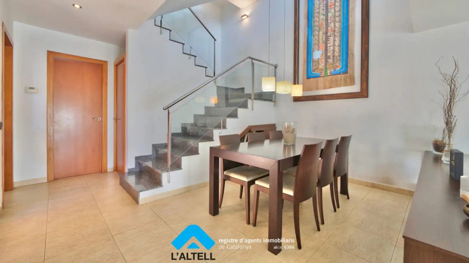Comedor de Casa o chalet en venta en L'Ametlla del Vallès con Calefacción, Jardín privado y Terraza