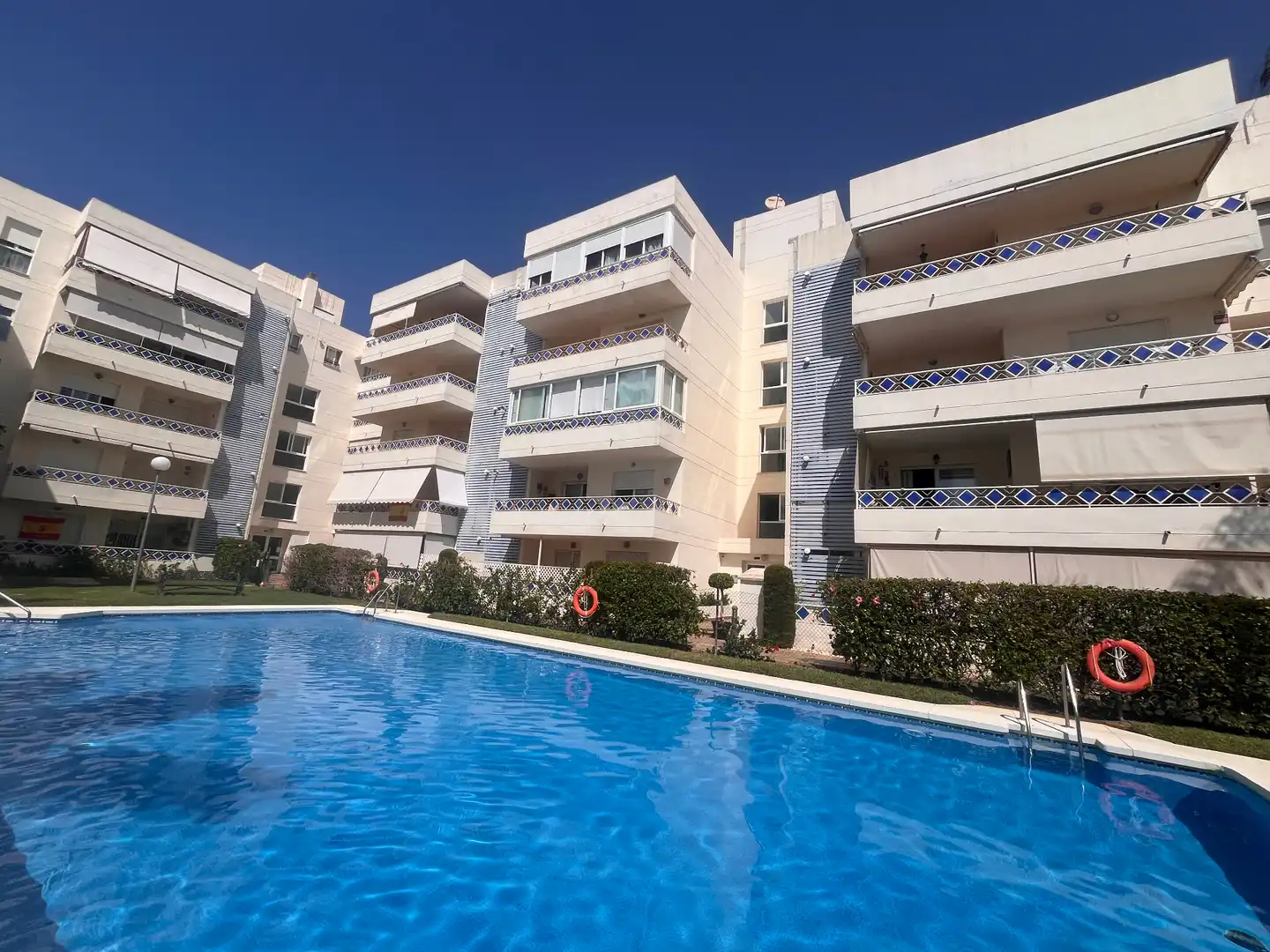 Swimming pool of Apartments for rent in Marbella  with Air Conditioner, Terrace and Furnished