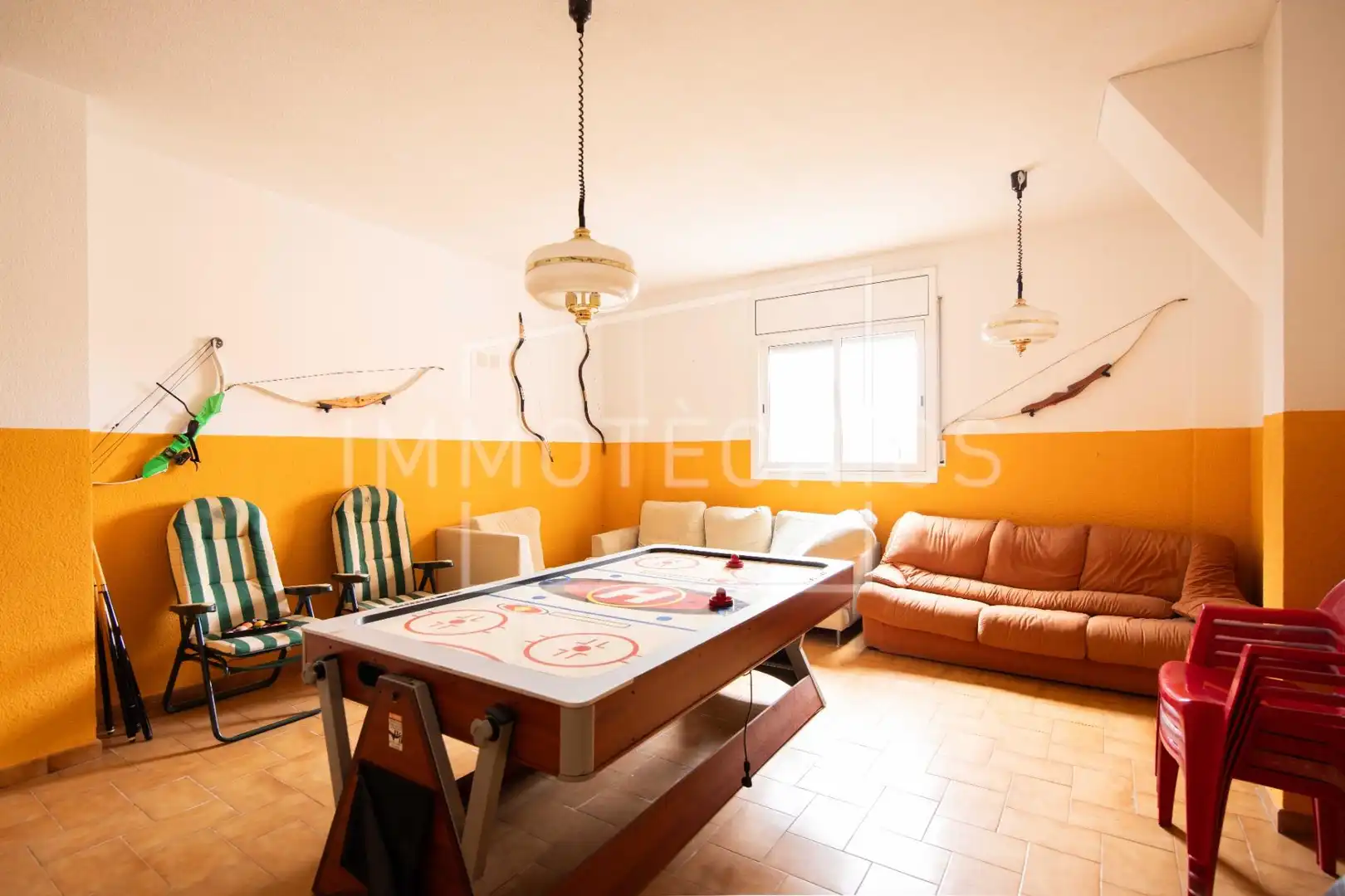 Sala de estar de Casa o chalet en venta en Lliçà de Vall con Aire acondicionado, Jardín privado y Terraza