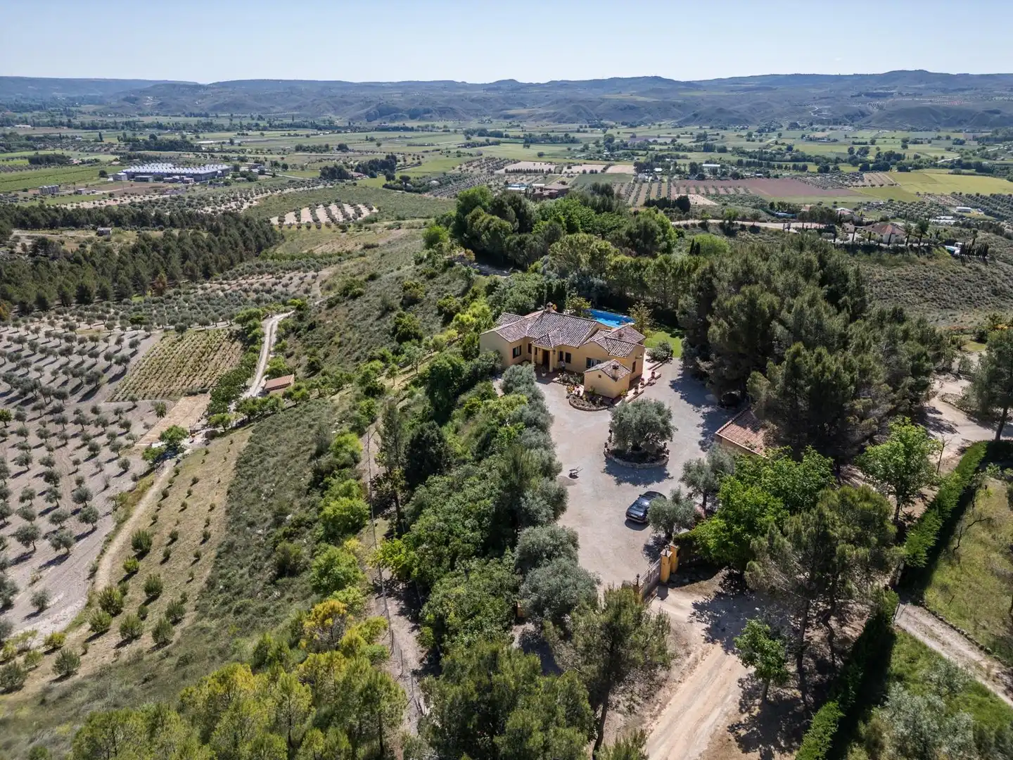 Vista exterior de Finca rústica en venta en Chinchón con Aire acondicionado, Calefacción y Jardín privado