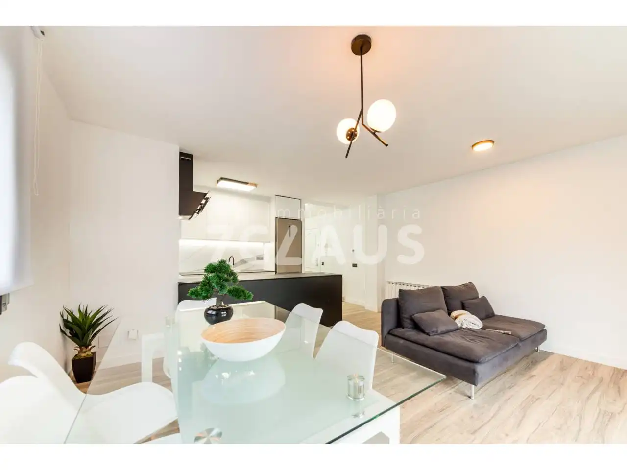 Wohnzimmer von Wohnung zum Verkauf in Encamp mit Heizung, Parkett und Terrasse